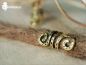 Preview: gold spiral, dreadschmuck, gypsy, goa, goaschmuck, dreadkult, dreadfarm, hippie, hippieschmuck, goa, goaschmuck, Dreads